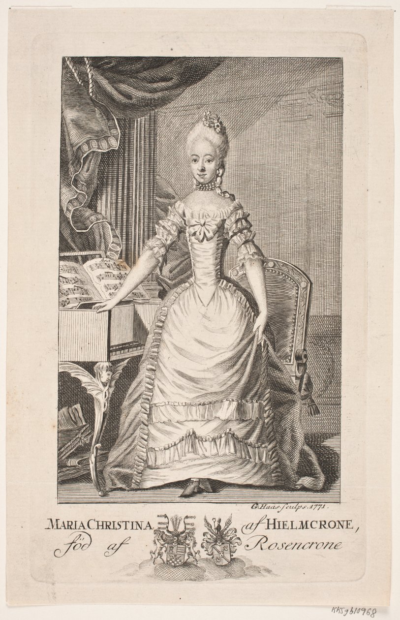 Maria Christina Hielmcrone by Georg Haas