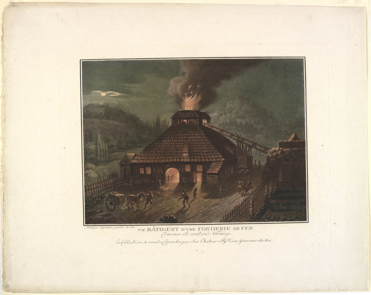 Bir demir dökümhane binası by Georg Haas