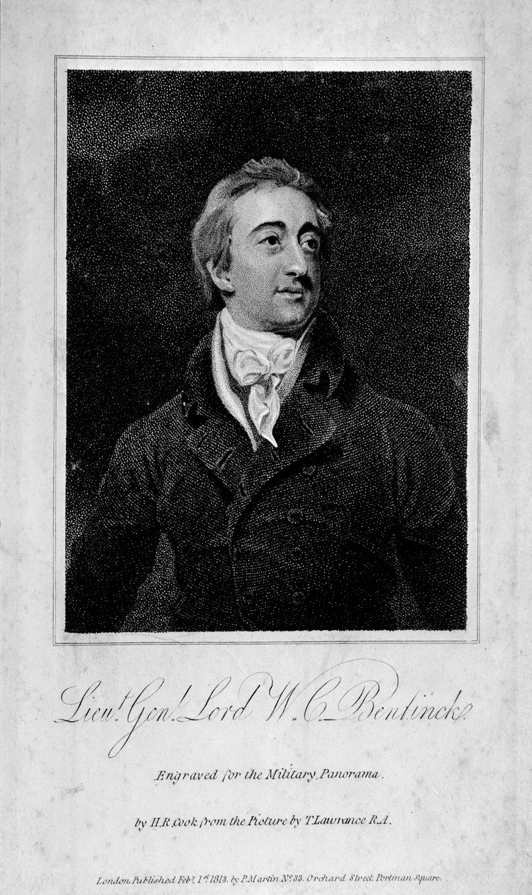 Korgeneral Lord WC Bentinck by Georg Hendrik Breitner