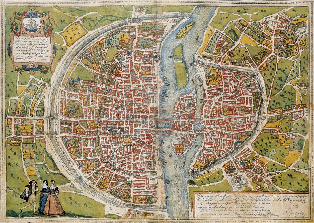  by Georg Hogenberg Franz (1535 90) & Ortelius Abraham (1527 98) Braun
