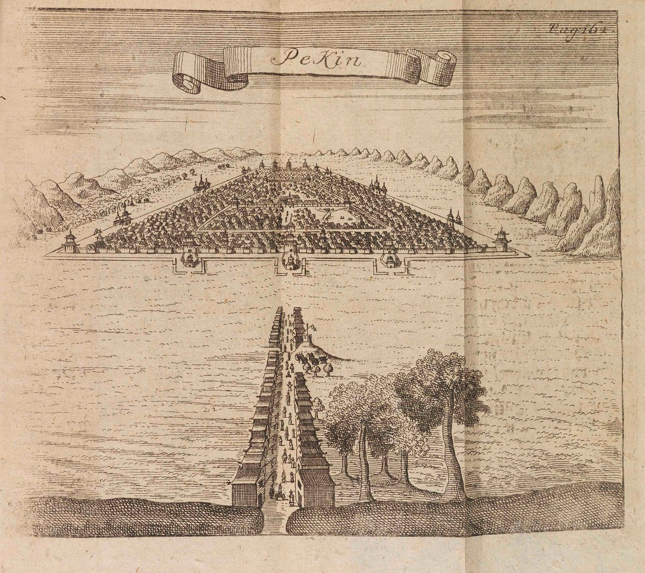 Pekin. Büyük Çar I. Petro tarafından düzenlenen Pekin elçiliğinin seyahat günlüğü, 1719. by Georg Johann Unverzagt