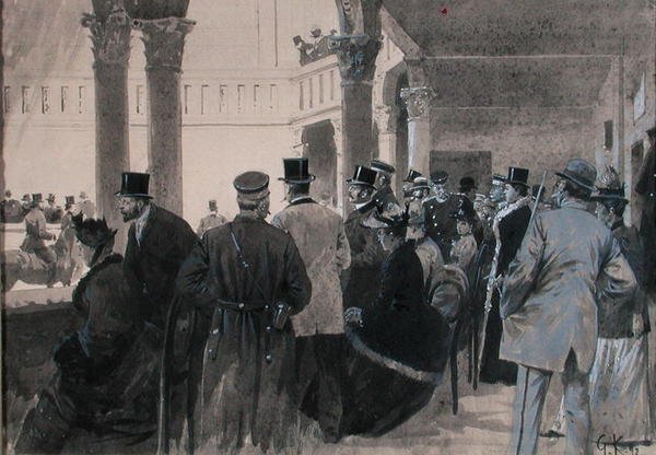 geçit töreninde by Georg Koch