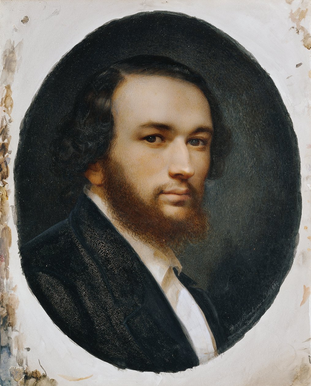 kendi kendine portre by Georg Martin Ignaz Raab