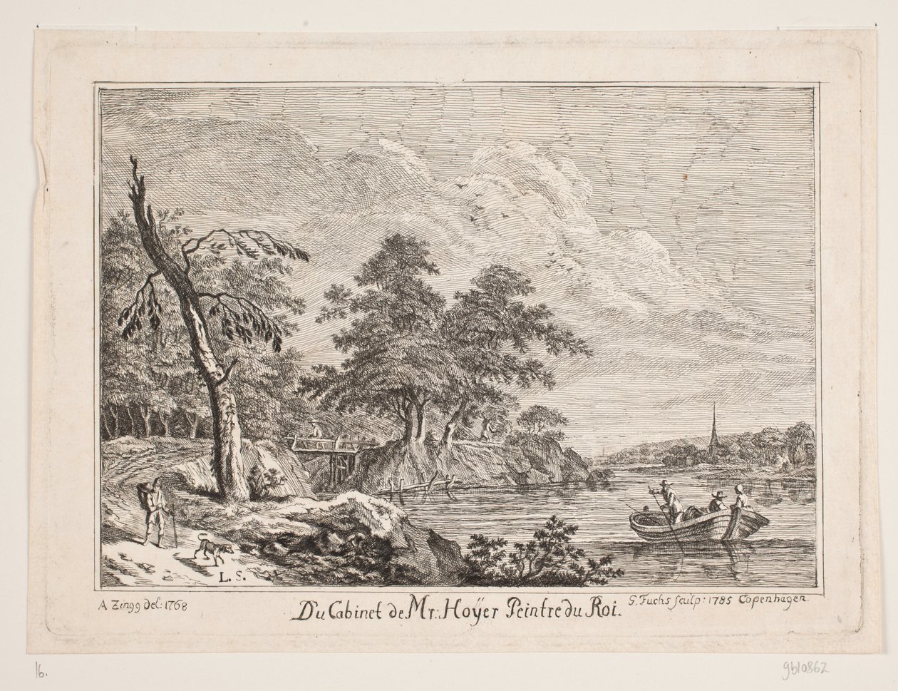 Flodparti by Georg Mathias Fuchs