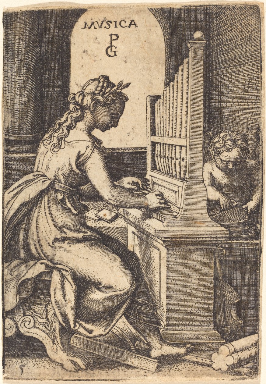 Müzik by Georg Pencz