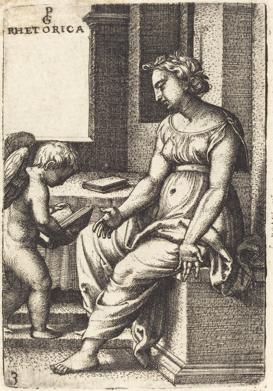 retorik by Georg Pencz