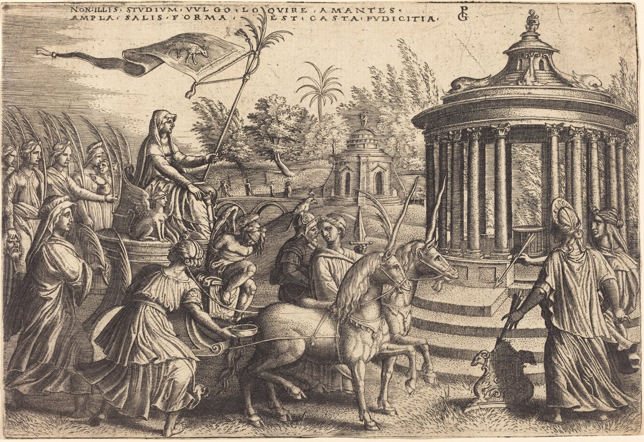 İffetin Zaferi by Georg Pencz