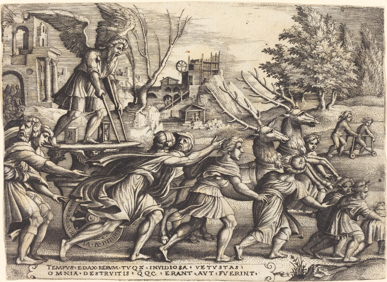 Zamanın Zaferi by Georg Pencz