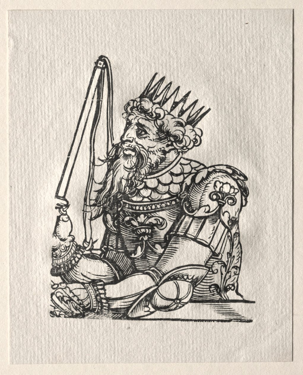 Eski Ahit'in Tiranları: Nebukadnezar. by Georg Pencz