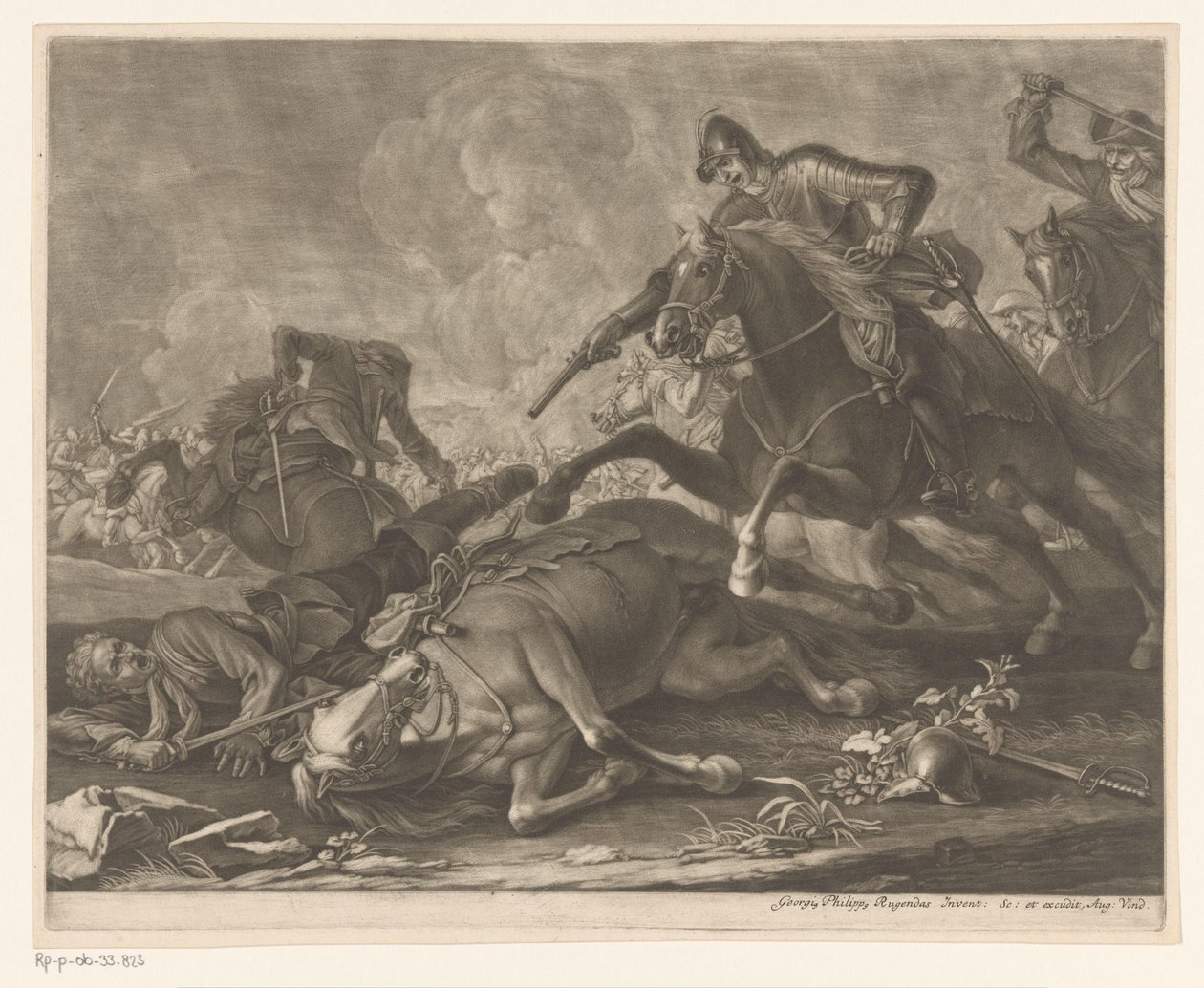 binicilik dövüşü by Georg Philipp Rugendas (I)