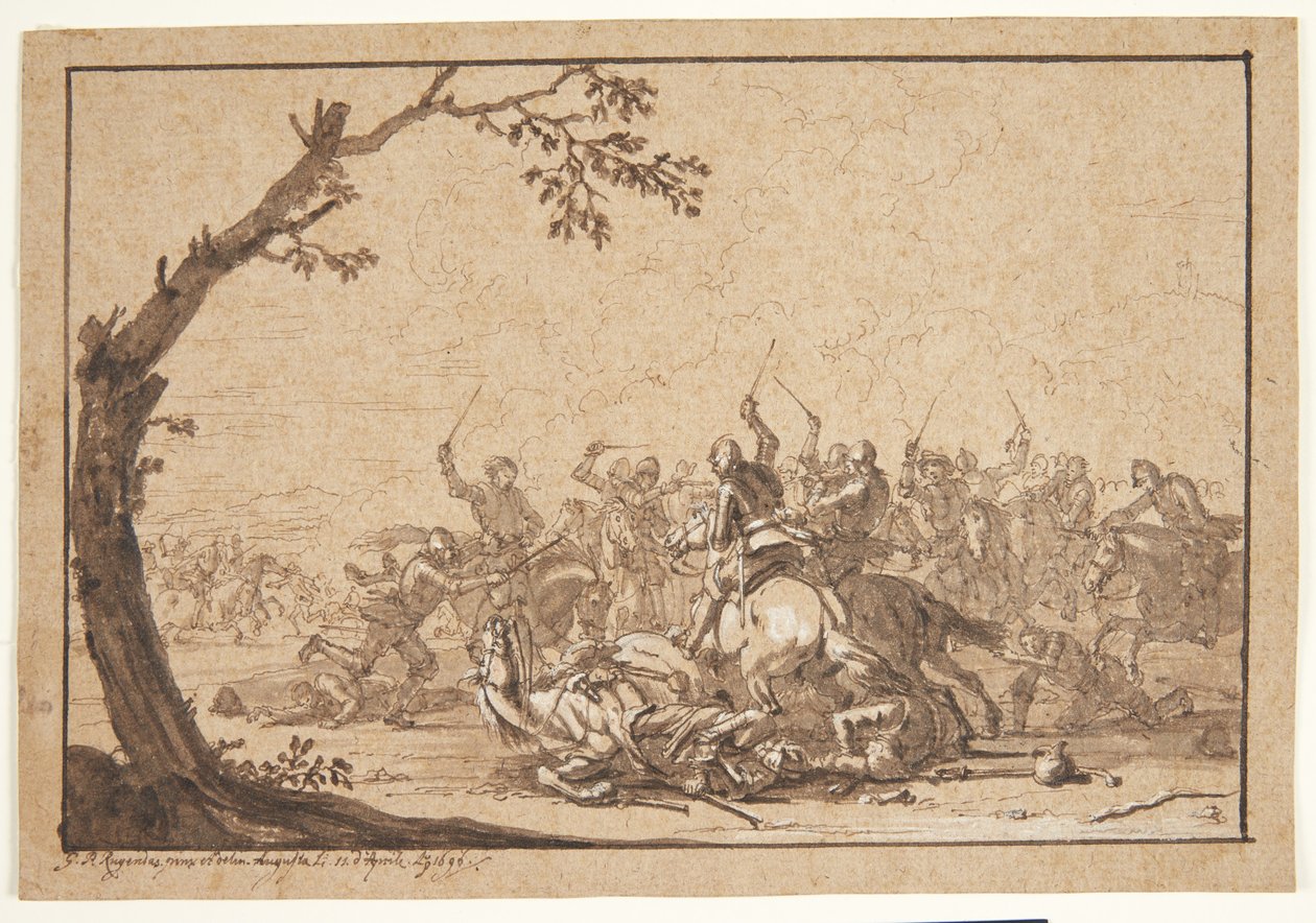 binicilik eskrim by Georg Philipp Rugendas