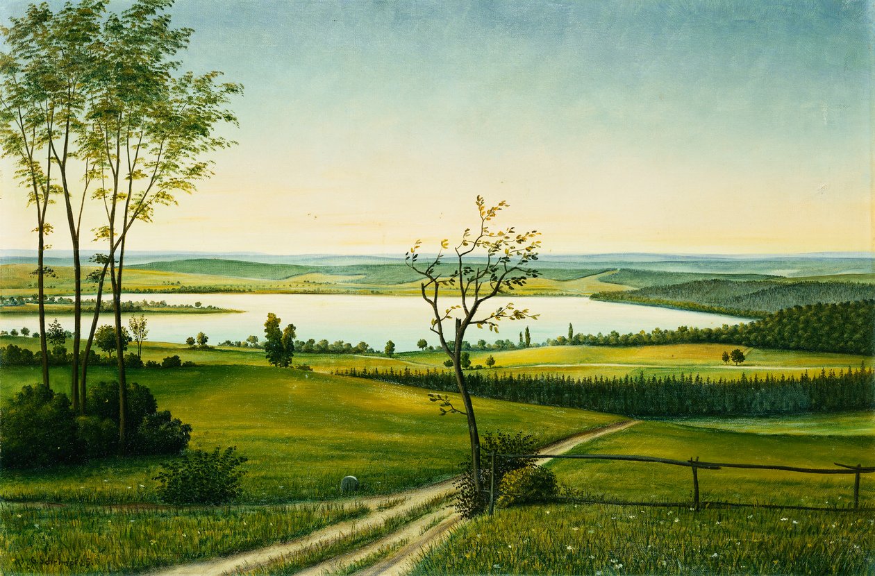 Östersen, 1925 by Georg Schrimpf
