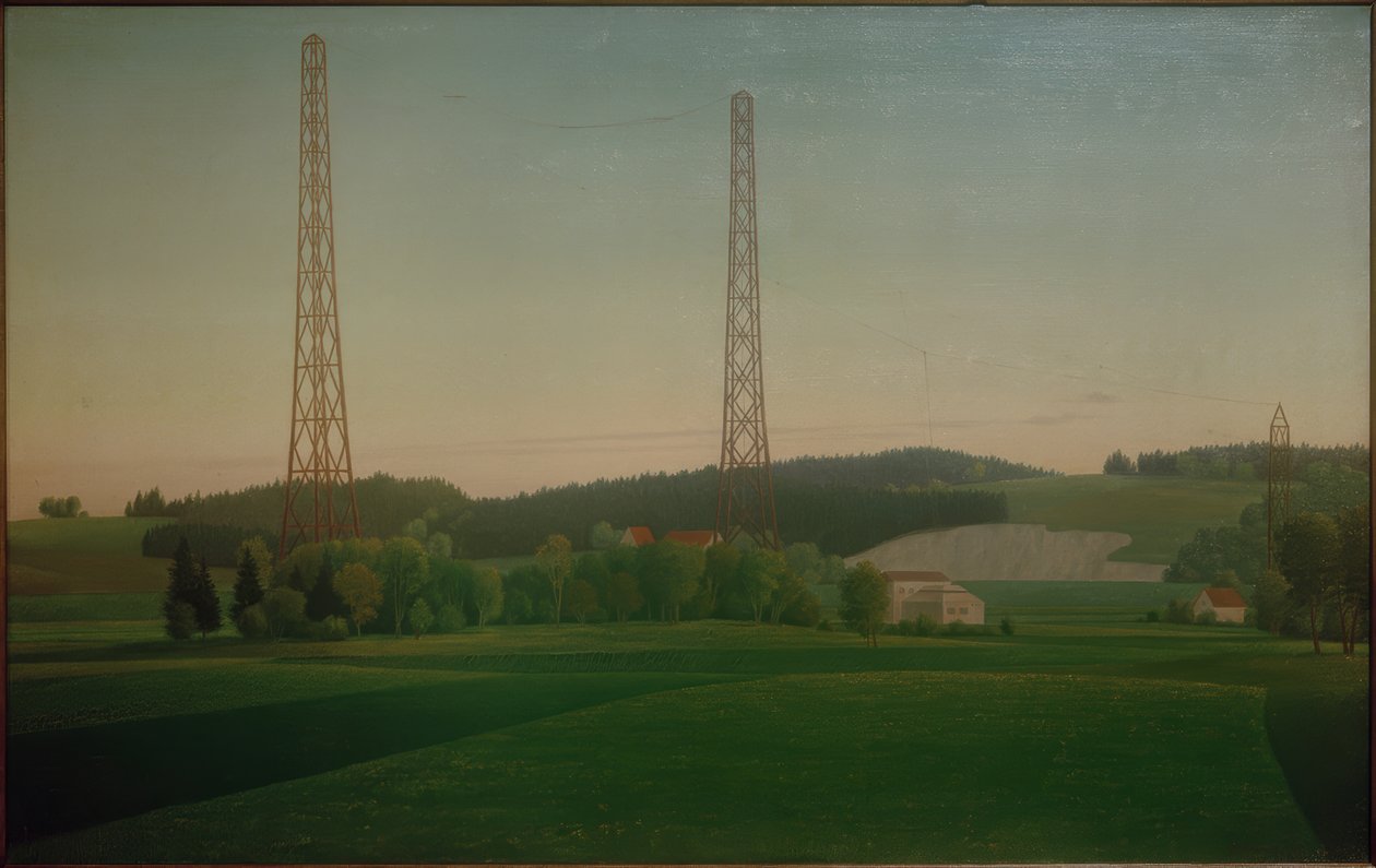 Yayın istasyonu (Fürstenfeldbruck) by Georg Schrimpf