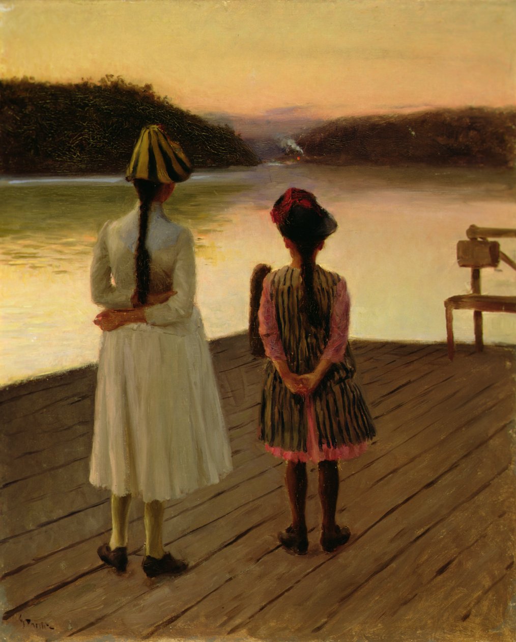 Pabryggan (Asch Kızkardeşler) by Georg Vilhelm Pauli