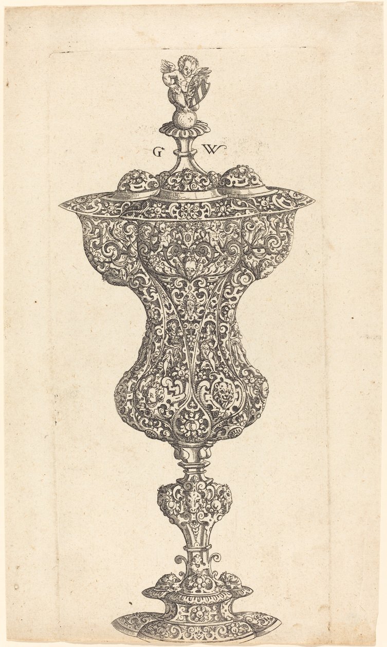 Kapaklı Puttolu Kadeh by Georg Wechter I