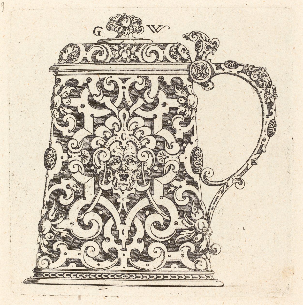 Tankard by Georg Wechter I