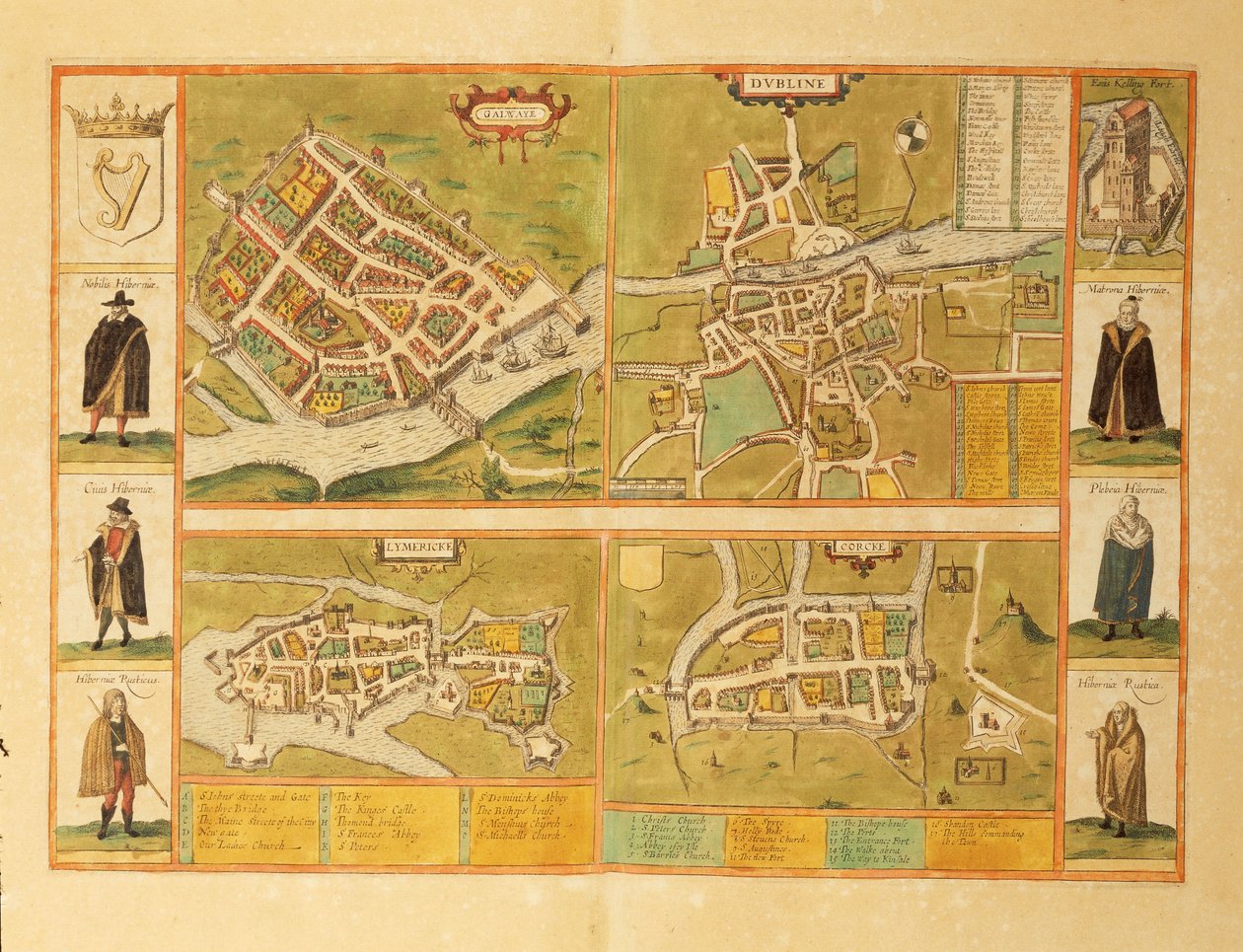 Georg Braun tarafından Civitates Orbis Terrarum