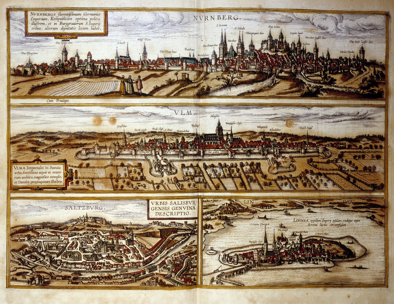 Nürnberg ve Ulm, Salzburg, Avusturya