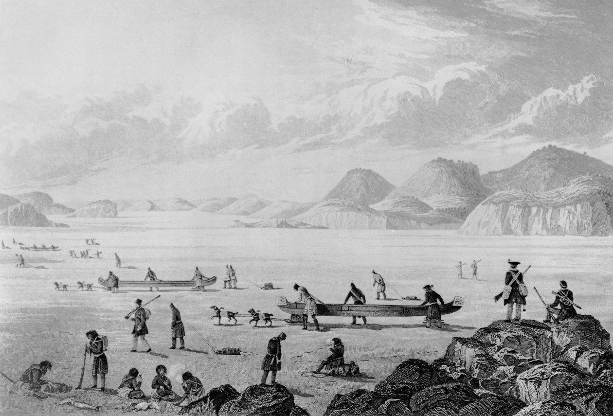 Franklins seferi, Point Lake