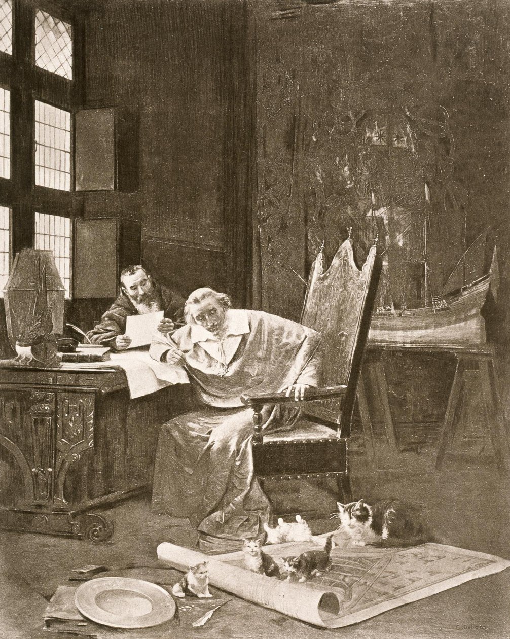 Richelieu ve Kedileri by George Barrie