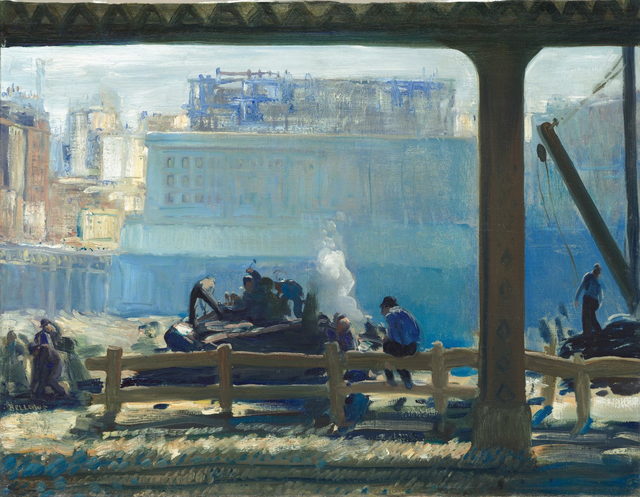 mavi sabah by George Wesley Bellows