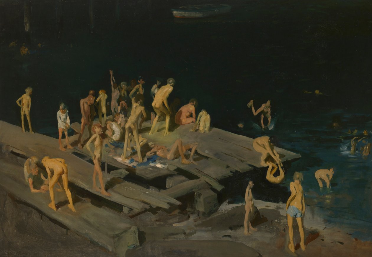 Kırk İki Çocuk, 1907 by George Wesley Bellows