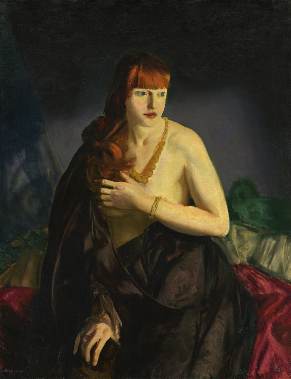 Kızıl Saçlı Çıplak by George Wesley Bellows
