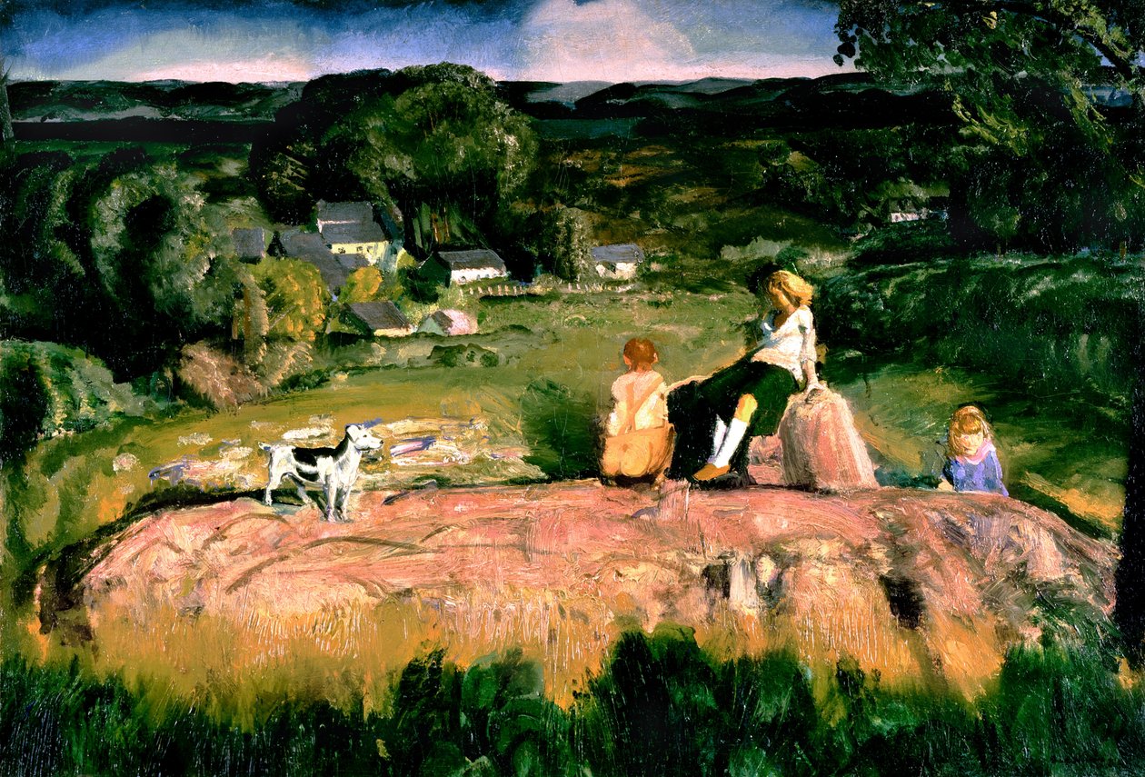 Üç çocuk by George Wesley Bellows