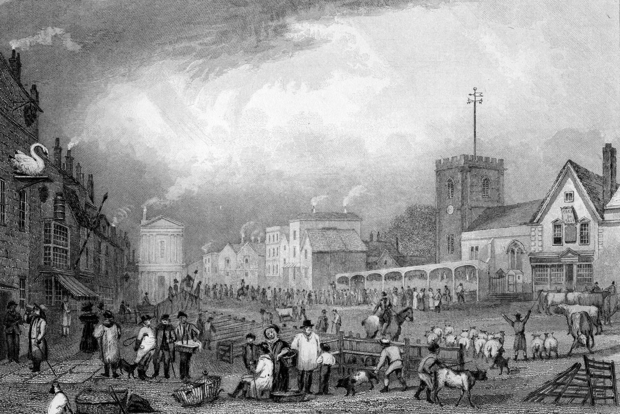 Romford, Essex, John Rogers tarafından kazınmış, c.1832 by George Bryant Campion