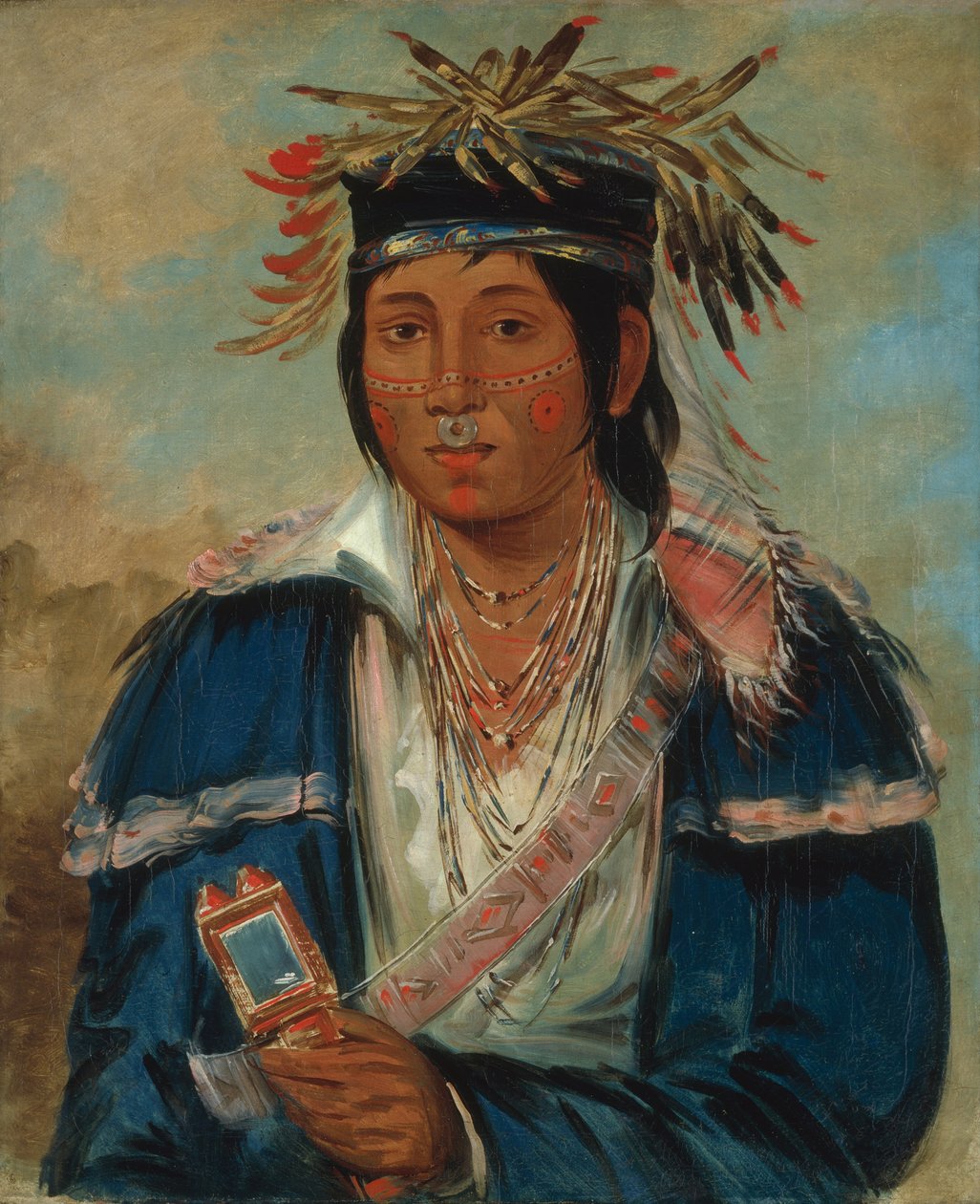 Kee-mo-ra-nia, No İngiliz ve Dandy by George Catlin