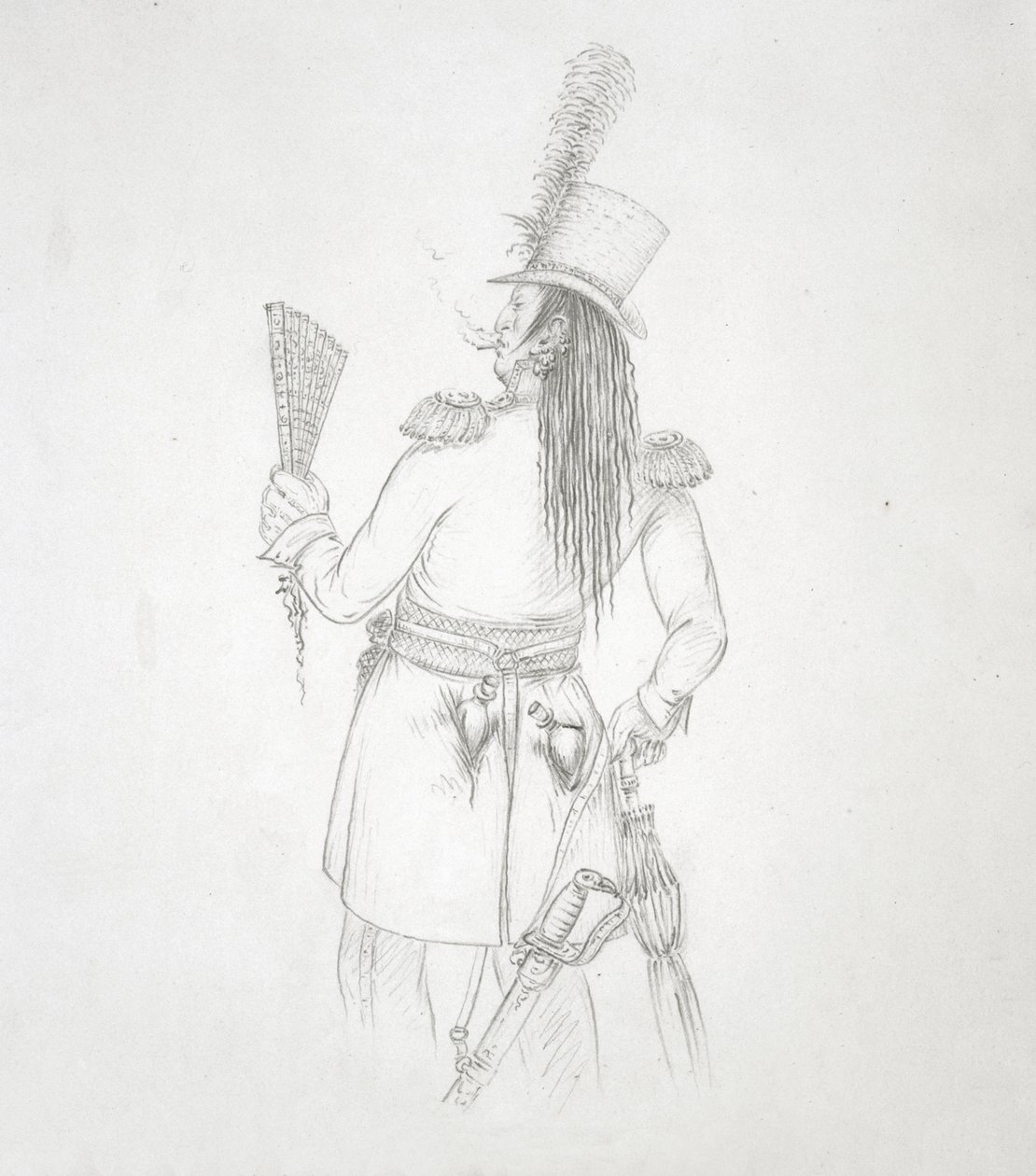 ವೈ-ಜುನ್-ಜಾನ್ (ಪಾರಿವಾಳದ ಎಗ್‌ಹೆಡ್) 1852 ಟರ್ಕ್ by George Catlin
