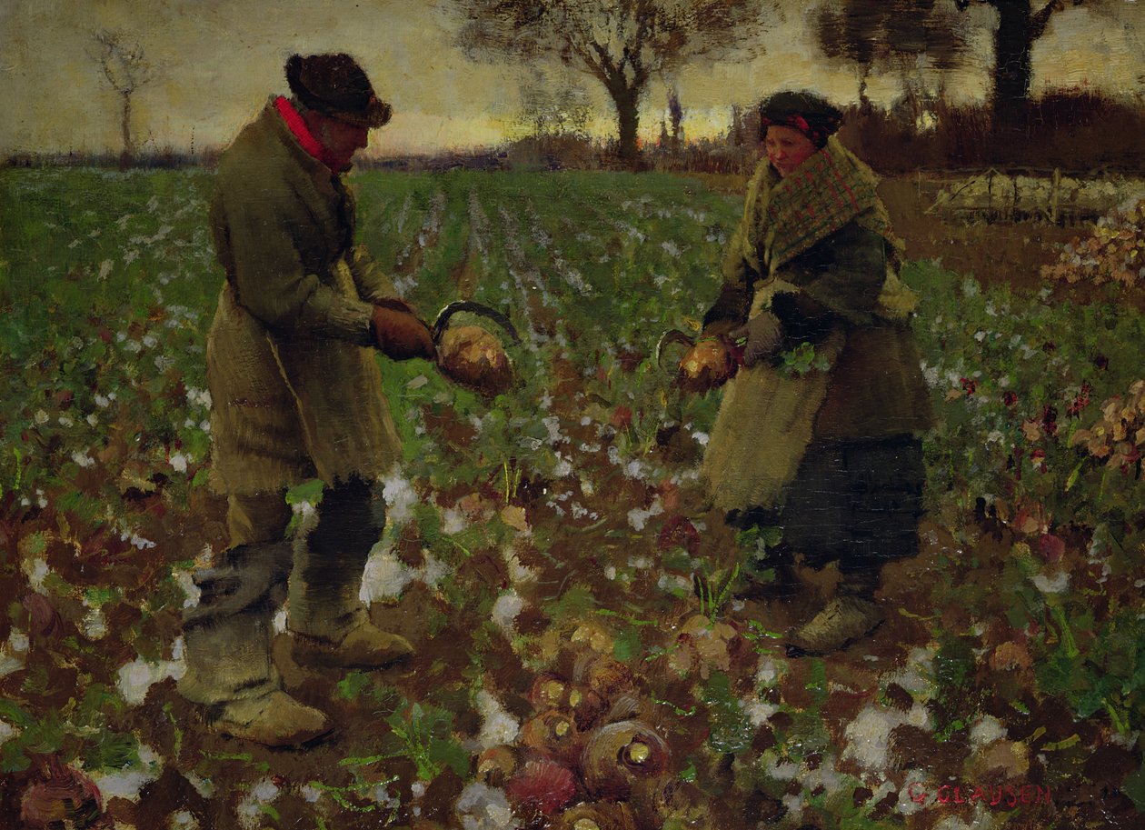 Aralık, c.1882 by George Clausen