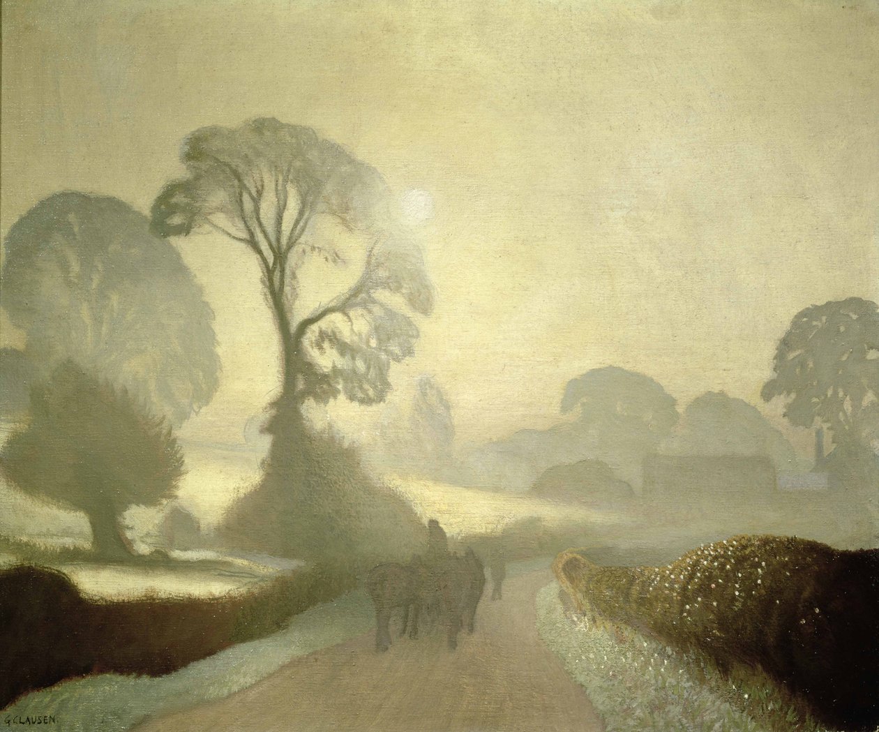 Ekim Sabahı by George Clausen