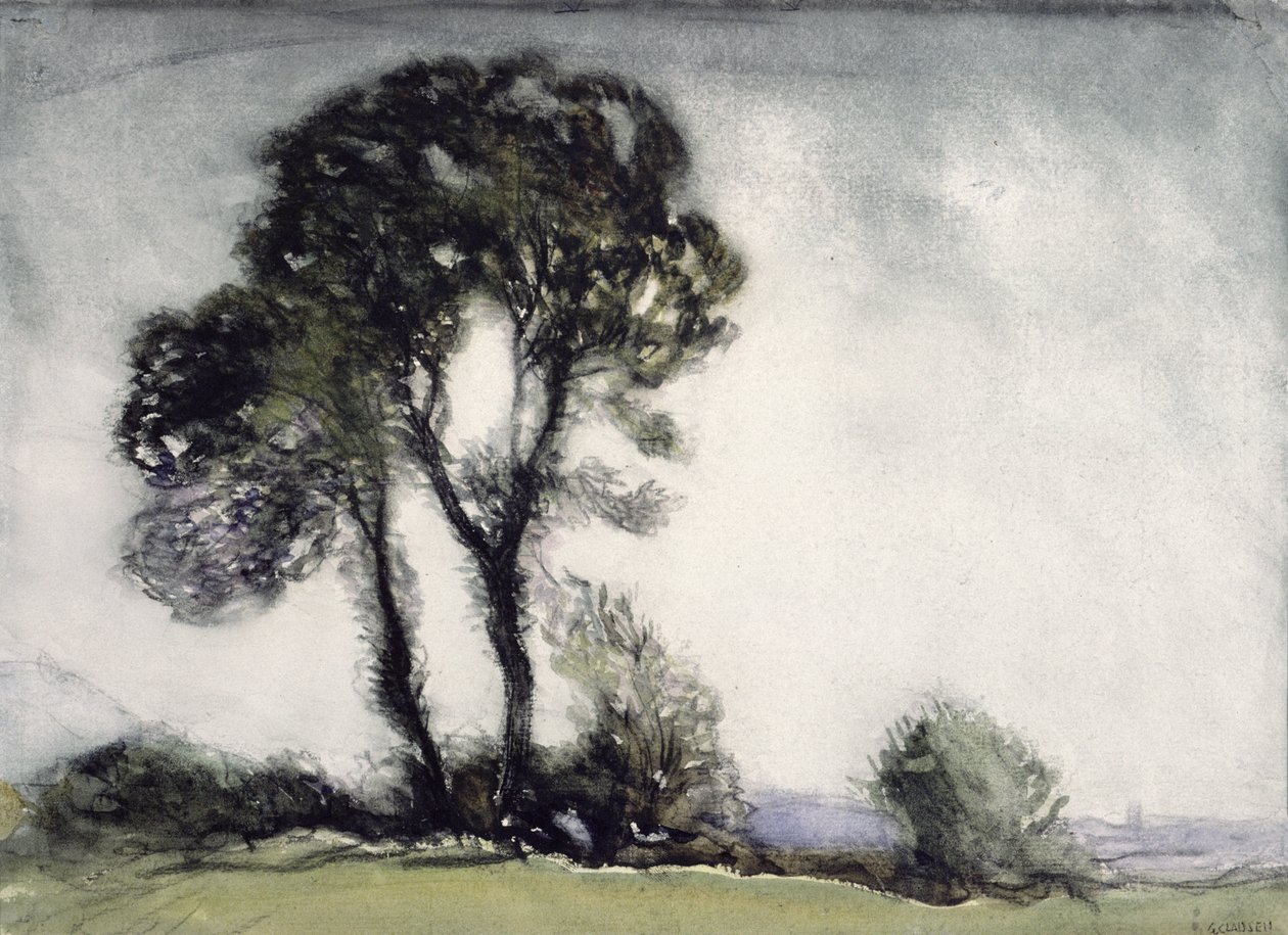 aşırı güçlü gökyüzü by George Clausen