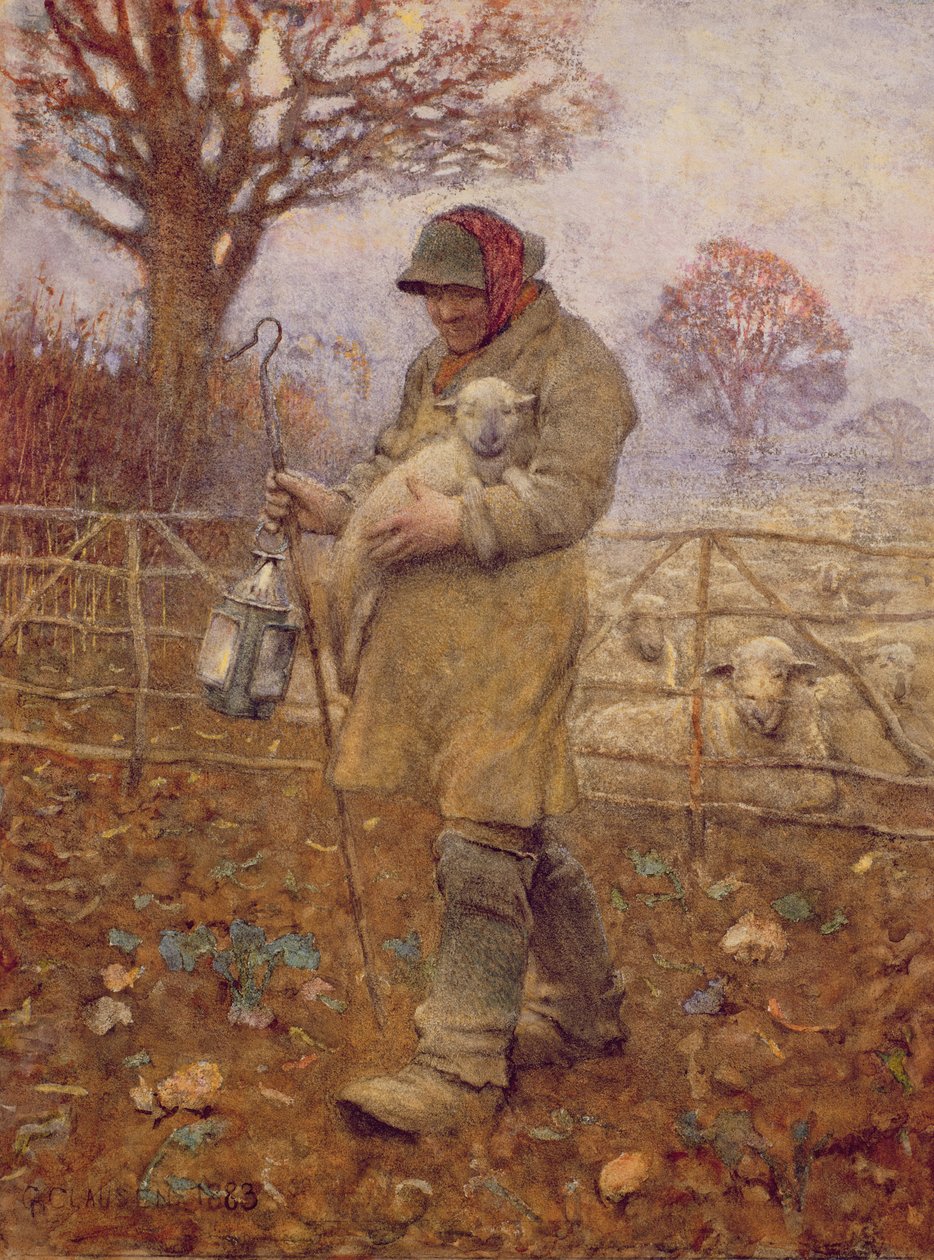Kuzulu Çoban, 1883 by George Clausen