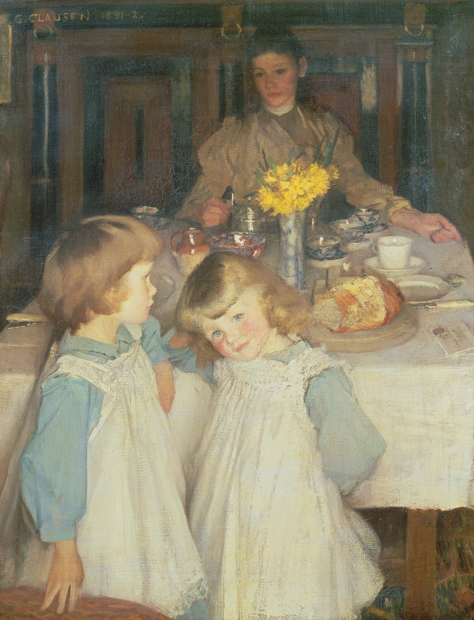 kahvaltı masası by George Clausen