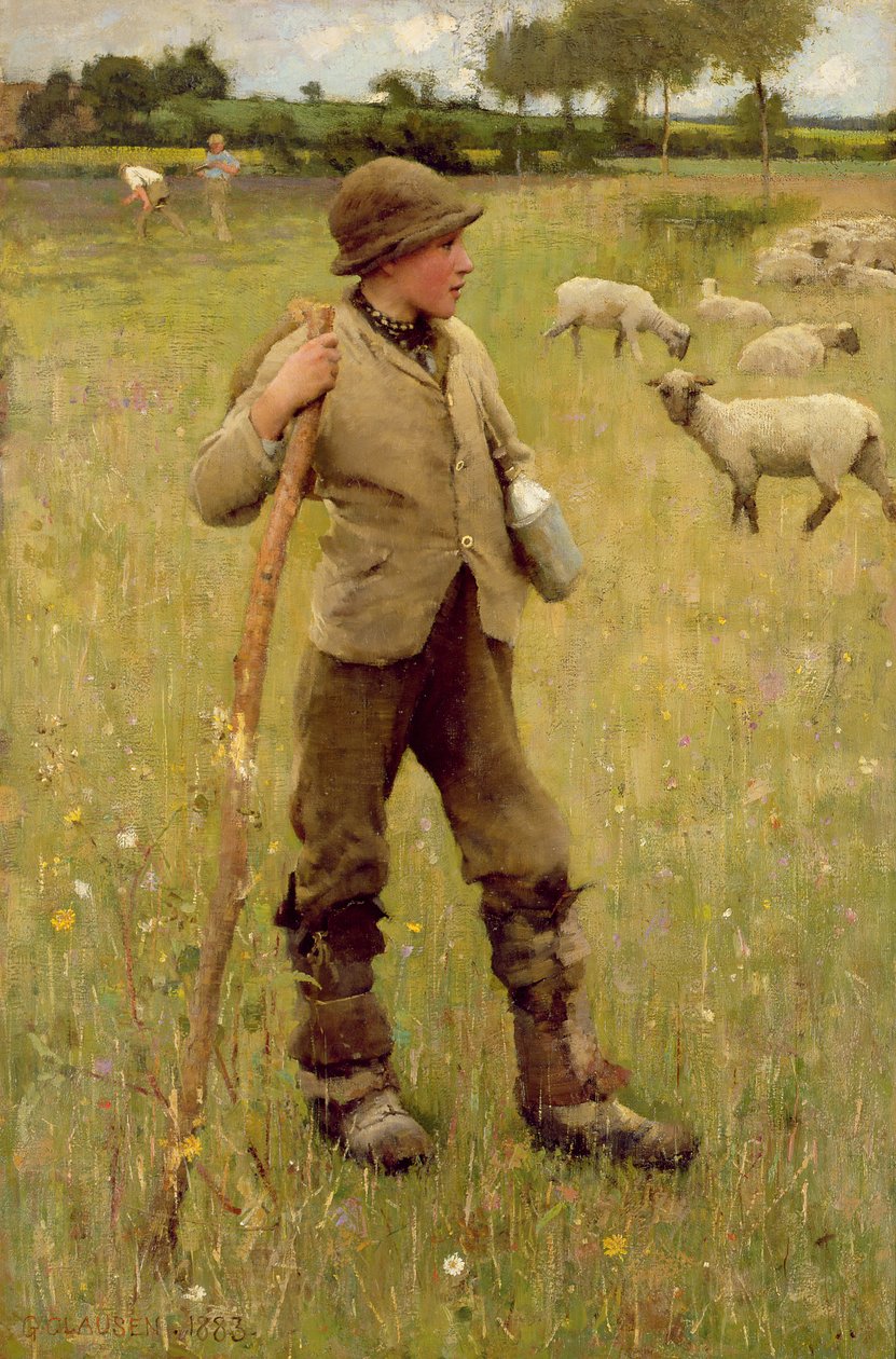 Çoban Çocuk, 1883 by George Clausen