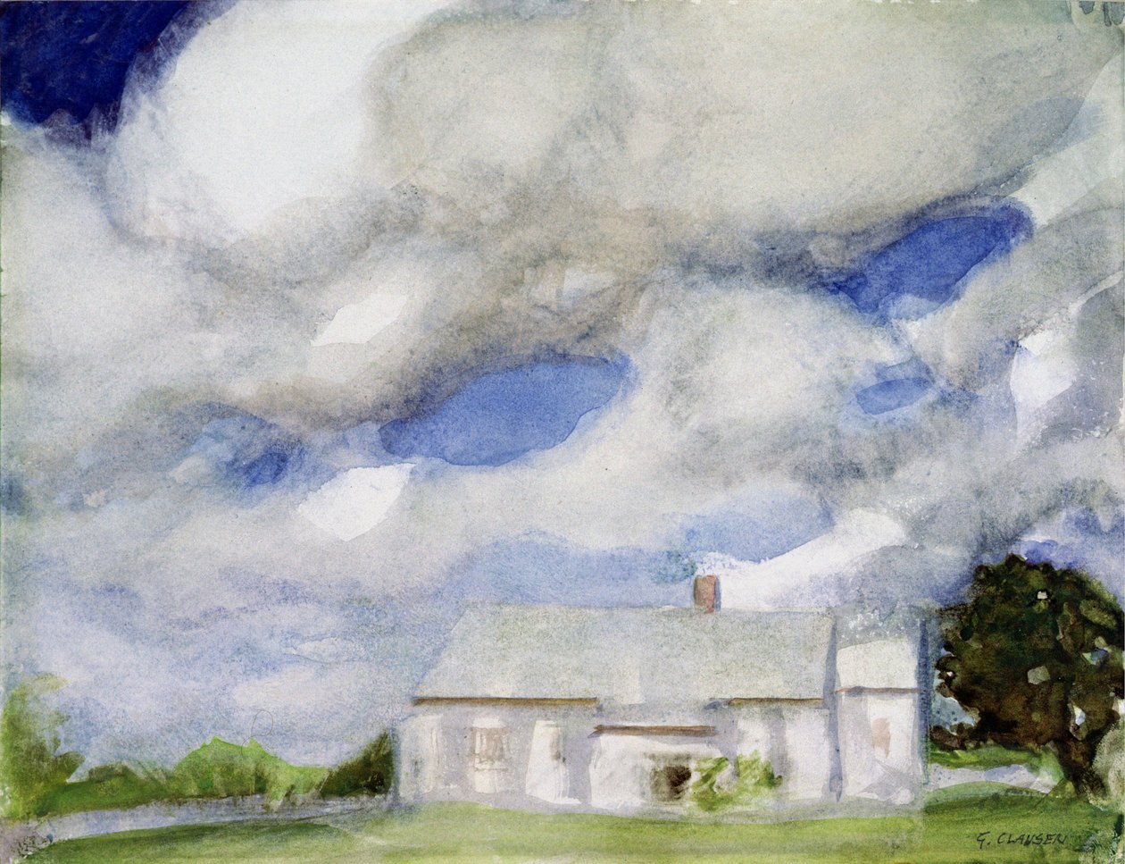 İki Ağaç, c.1875-1935 by George Clausen