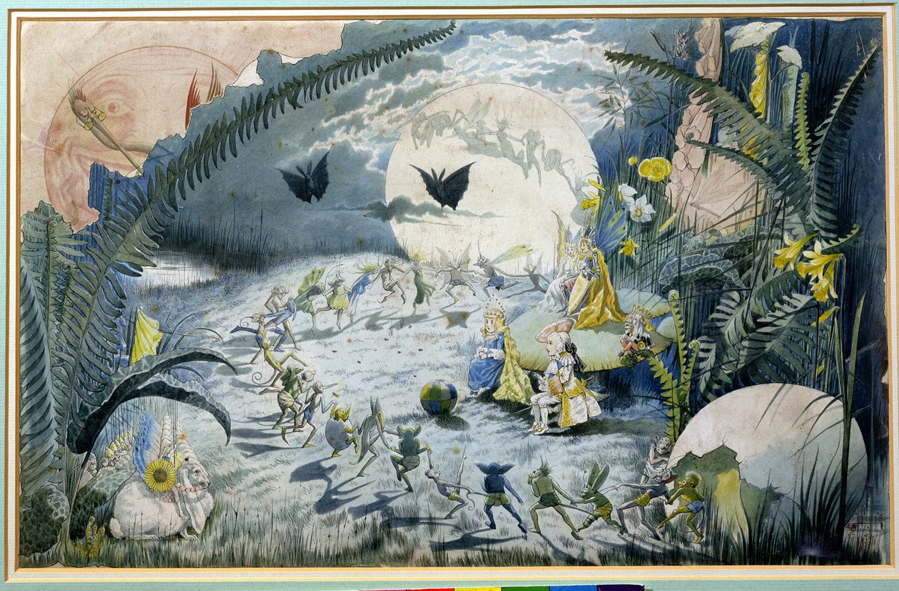 Peri Buluşması by George Cruikshank