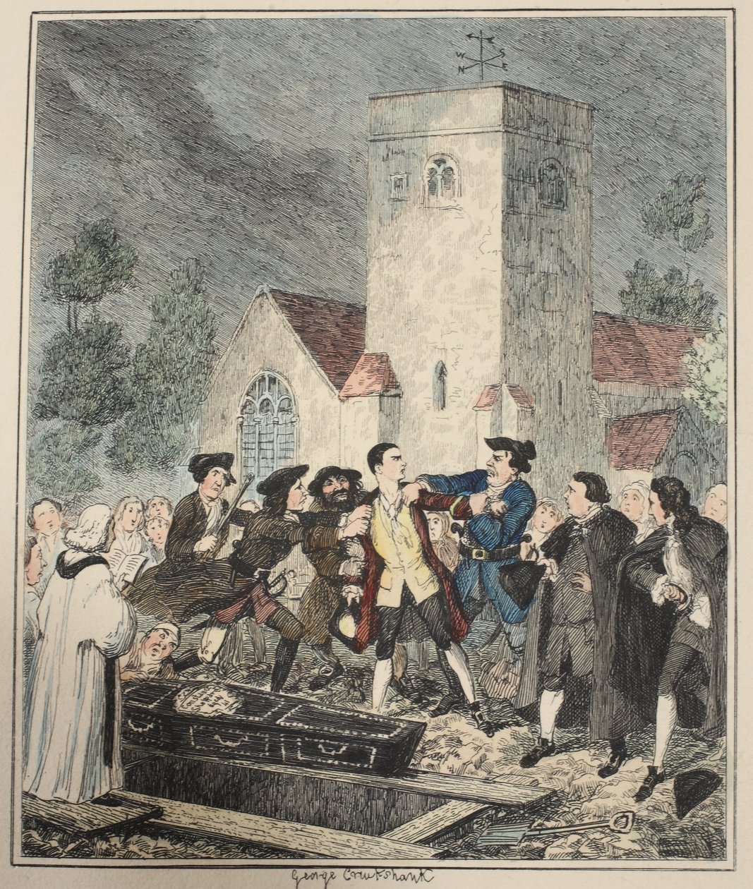 Jonathan Wild, Willesden Churchyard