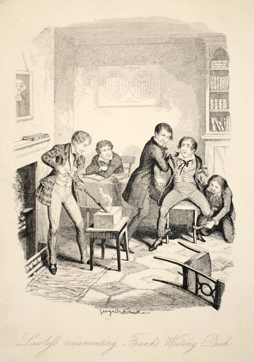 Lawleys Süsleme Franks Yazı Masası, Frank Fairlegh