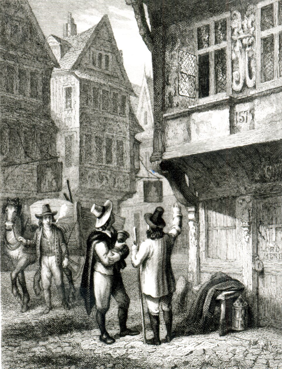 Davenport tarafından kazınmış Ölü Araba, 1 Temmuz 1835 by George Cruikshank