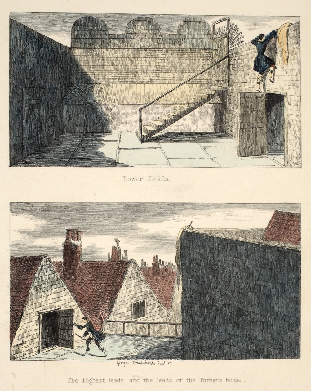 The Escape No. 3, Jack Sheppard: A Romance, William Harrison Ainsworth, 1839