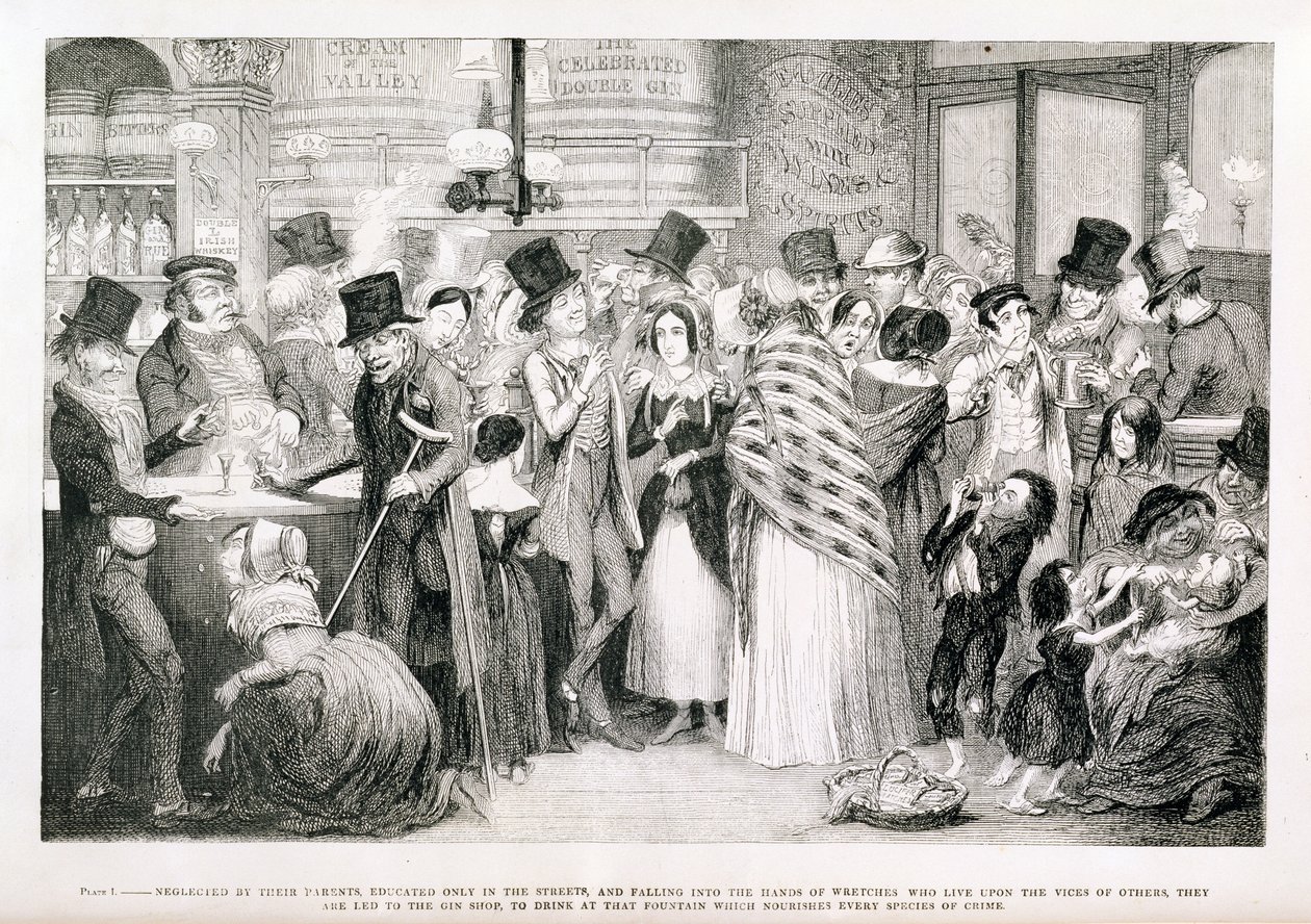 The Gin Shop, plate 1 of 