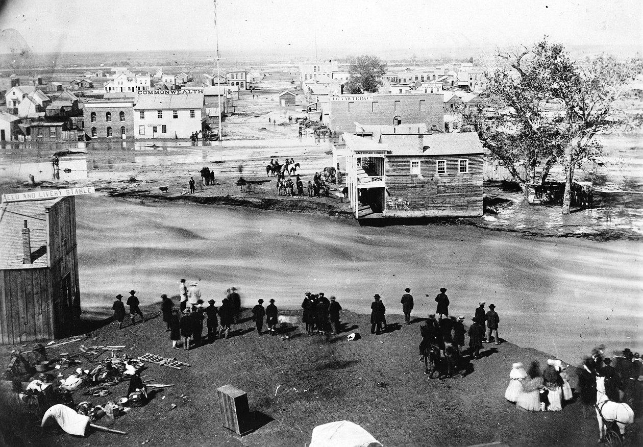 Büyük Tufan, Denver, Colorado, 19 Mayıs 1864 by George D. Wakely