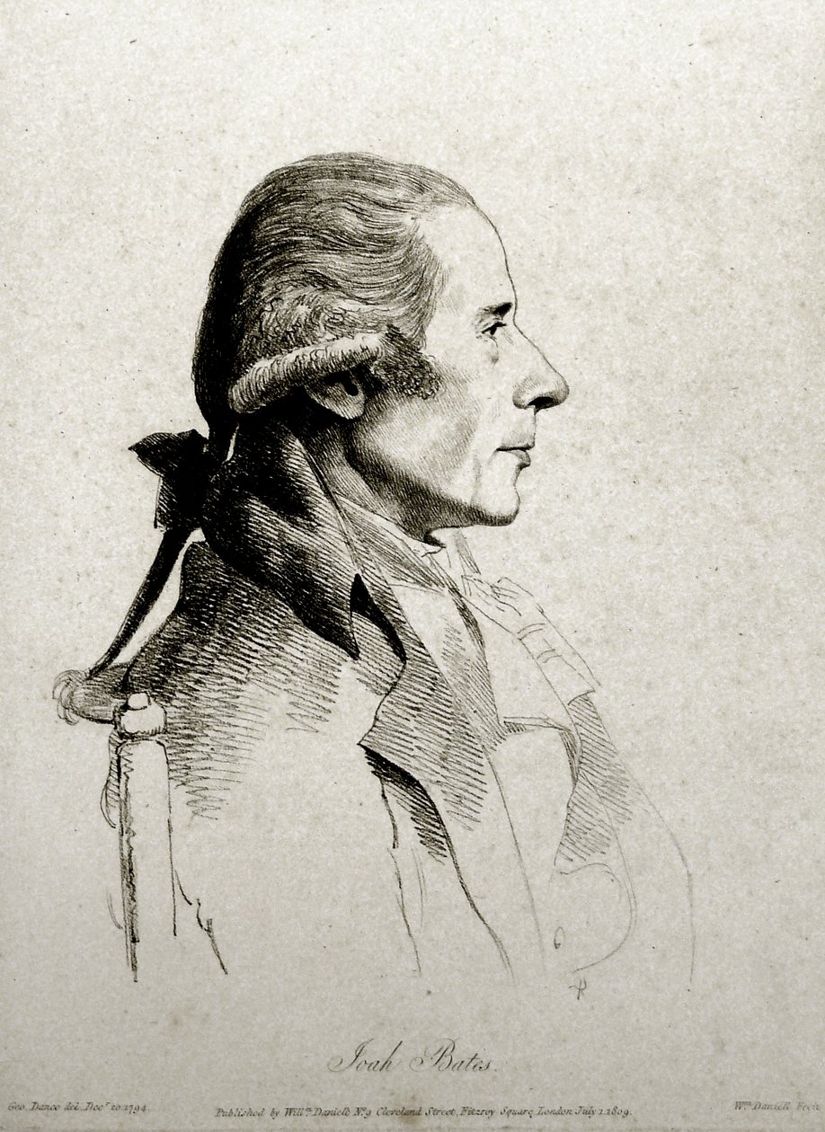 Joah Bates, William Daniell (1769-1837), 1809 (yumuşak zemin gravürü) tarafından oyulmuş by George Dance