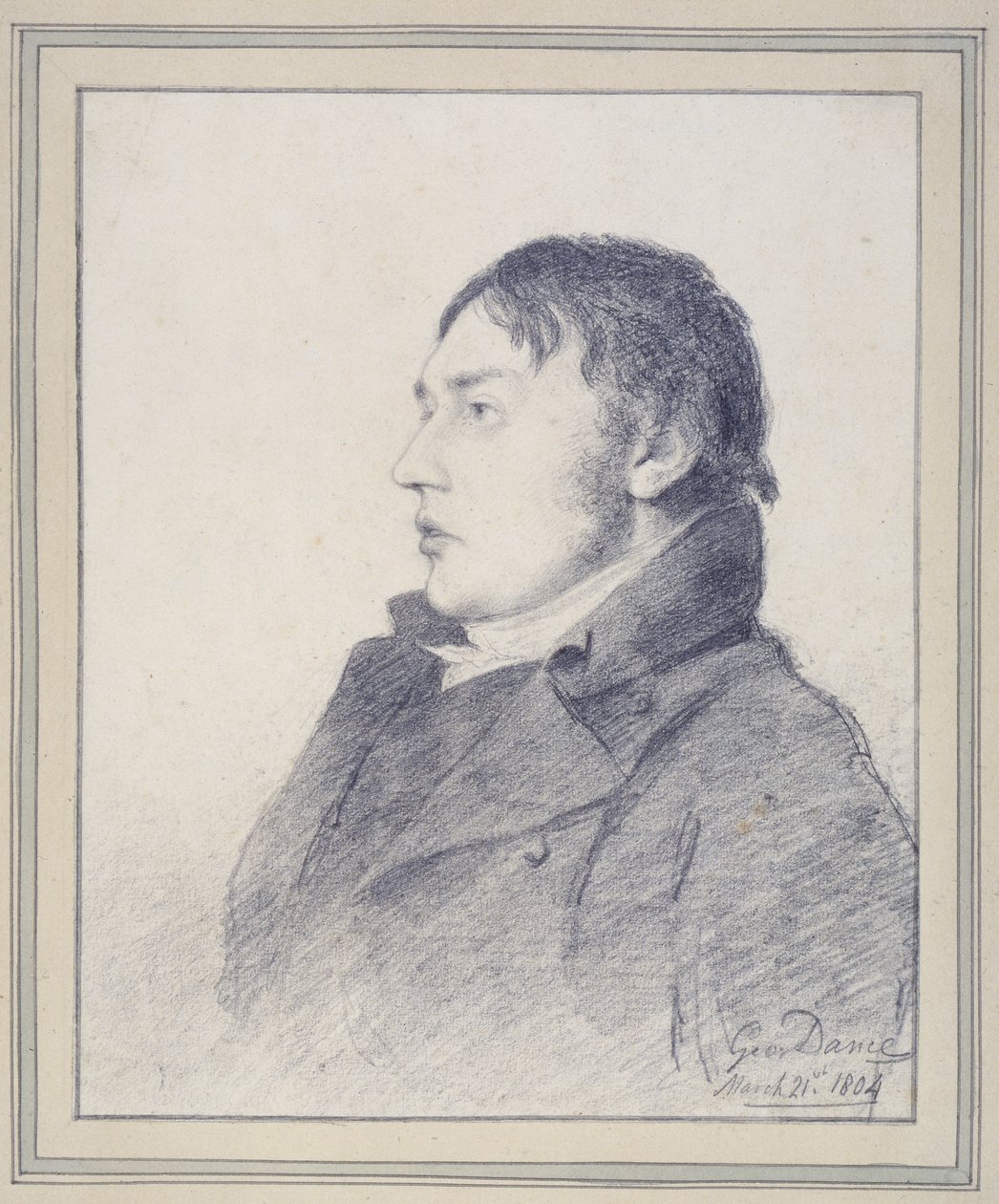 Samuel Taylor Coleridge, 21 Mart 1804 by George Dance