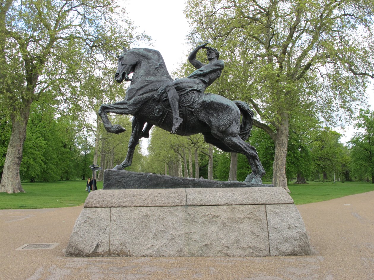 Fiziksel Enerji, 1902 (bronz) by George Frederick Watts