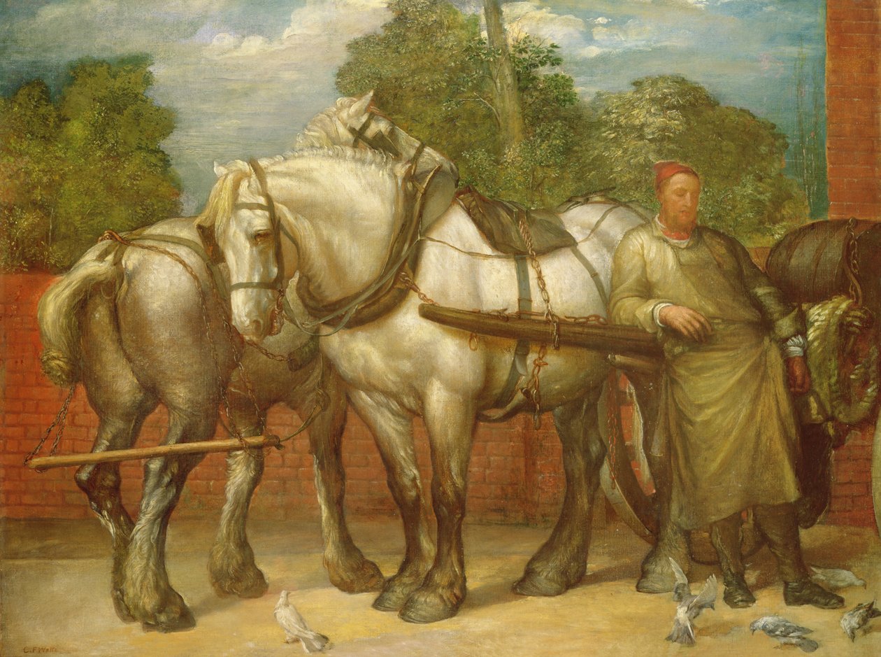 ನೂನ್ಡೇ ರೆಸ್ಟ್ ಟರ್ಕ್ by George Frederick Watts