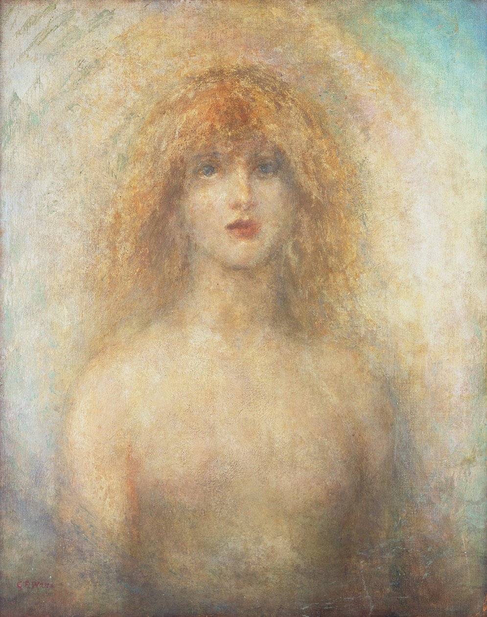 Uldra, Şelaledeki Gökkuşağının İskandinav Ruhu, 1884 by George Frederick Watts